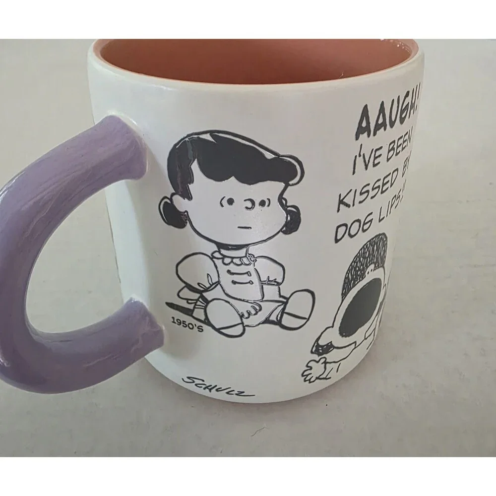 Hallmark Peanuts 75th Anniversary Lucy Through the Decades Coffee Mug